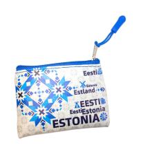 Väike lukuga kott rahvusmustriga