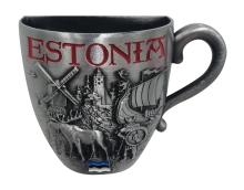 Metallist magnet kohvitass Estonia