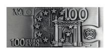 Metallist magnet 100 eur