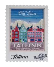 Magnet postmark Vanalinna majad