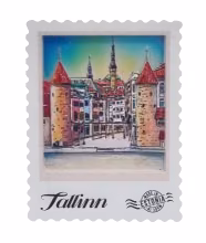 Magnet postmark Viru Värav