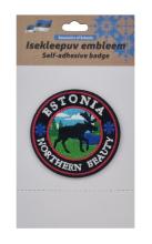 Embleem põdraga - ümmargune