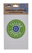 Embleem Tallinn - Estonia, roheline