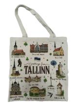 Poekott värviliste Vanalinna  majadega 