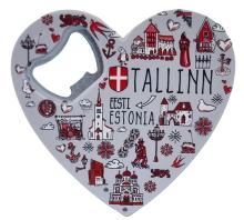Magnet - avaja süda - Tallinna sümbolid