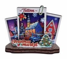 Magnet minifiguur Jõuluturg 