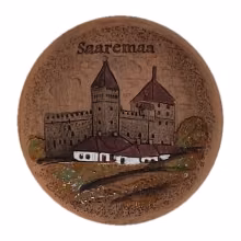 Keraamiline taldrik Saaremaa -10cm
